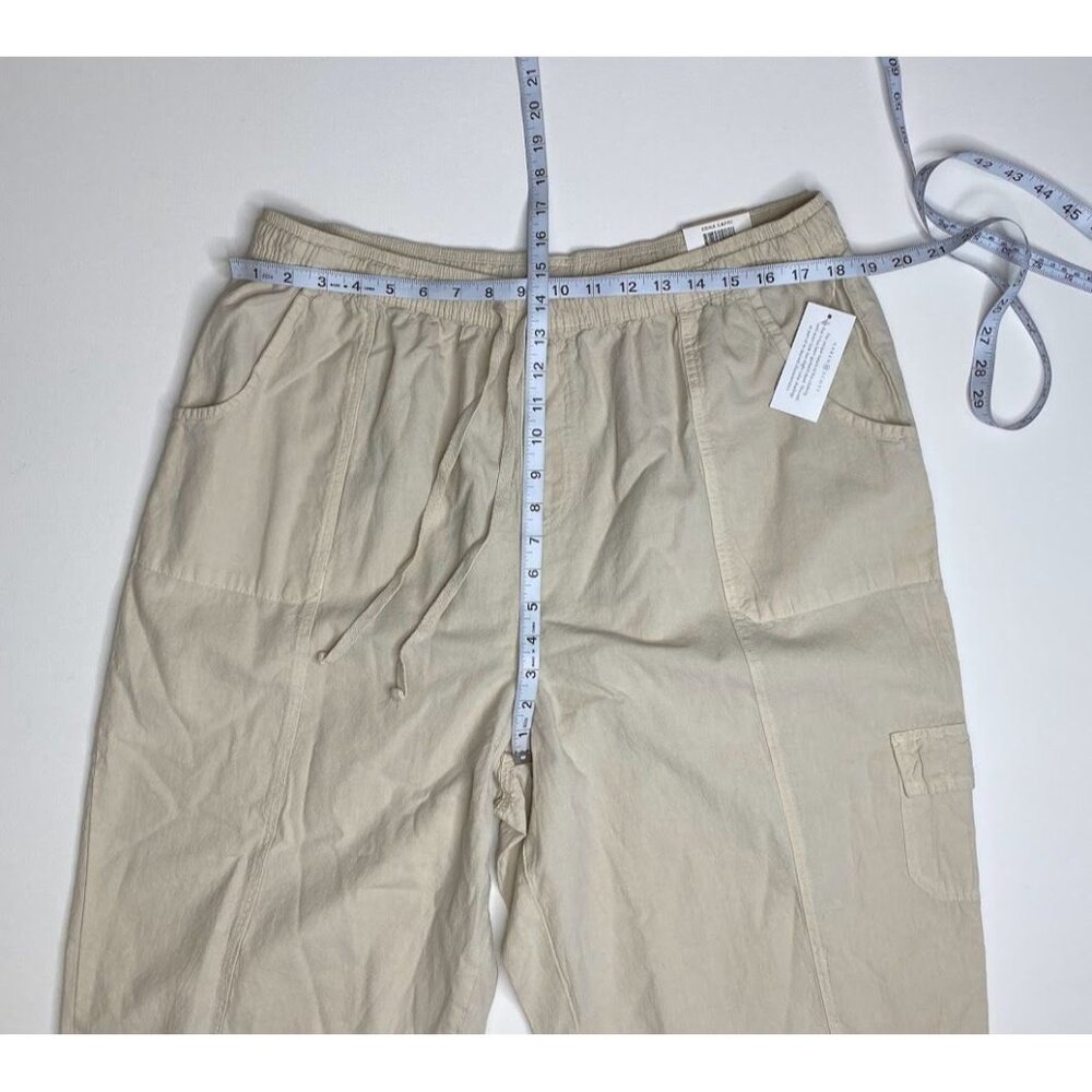 Karen‎ Scott Capri Pants Women's 2X Beige Plus Size Comfort Waist Relaxed NEW - Picture 4 of 6